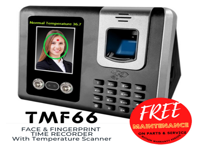 Sunworld TMF-66 Face Recognition Terminal IR Thermometer