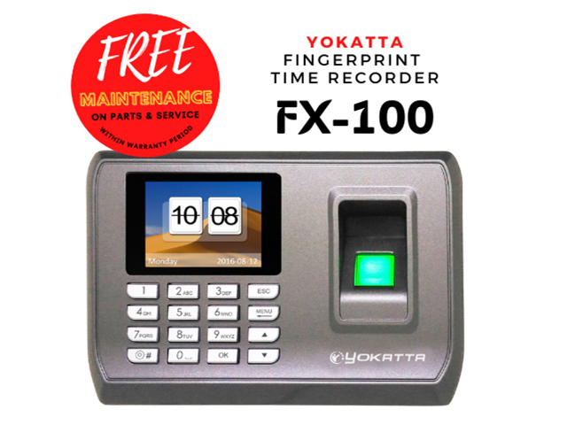 Yokatta FX-100 Fingerprint Time Recorder