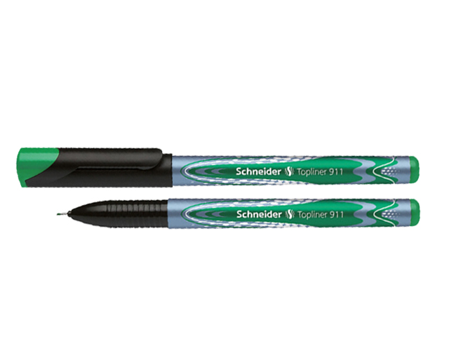 Schneider Topliner 911 Fineliner 0.4mm Green