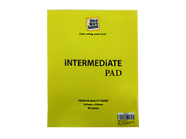 Office Warehouse Intermediate Pad 80 Leaves