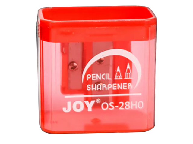 Joy Pencil Sharpener OS-28H0 2Holes Assorted