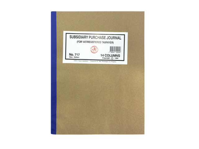 Veco Subsidiary Purchase Journal 717