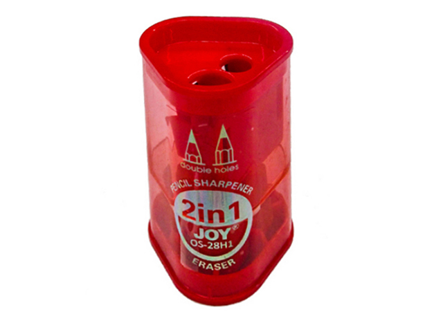 Joy Pencil Sharpener OS-28H1 2Holes Assorted