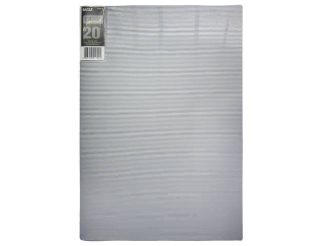 Eagle Clearbook 20PKT 9002FK F4 Gray