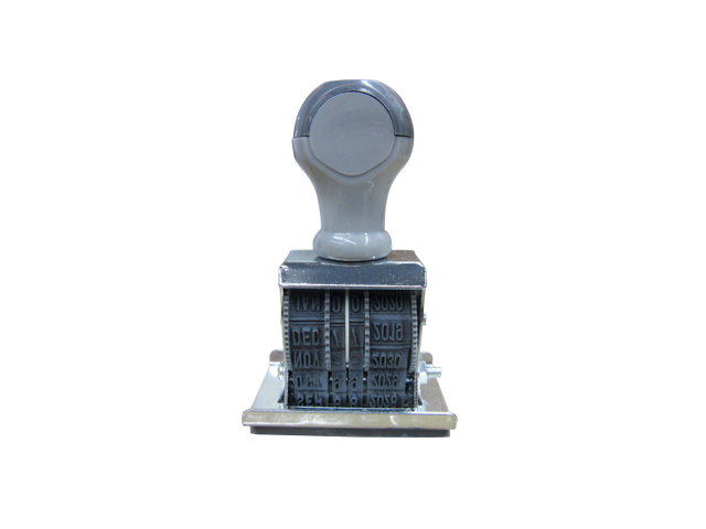 UK Office Received Dater Stamp Gray