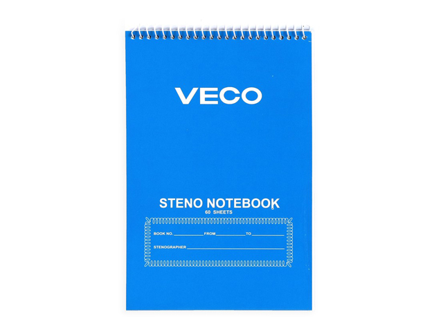 Veco Steno Notebook 60 Leaves 6x9