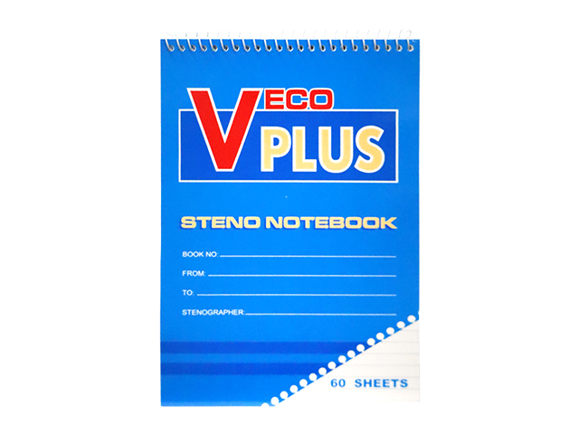 Veco Steno Notebook 60 Leaves 6x9