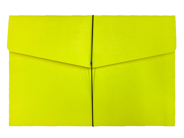 Veco Morocco Expanding Envelope Legal Yellow