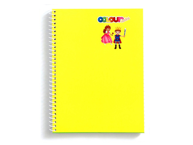 Veco ColourNotes Spiral Notebook 80 Leaves