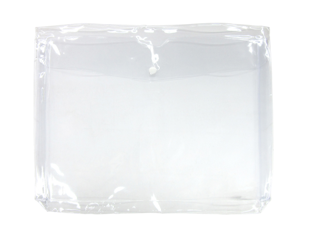 Expandable #6 Plastic Transparent Letter Envelope
