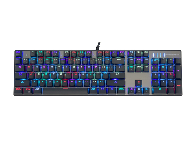 Motospeed CK104 Wired Mechanical Keyboard Black