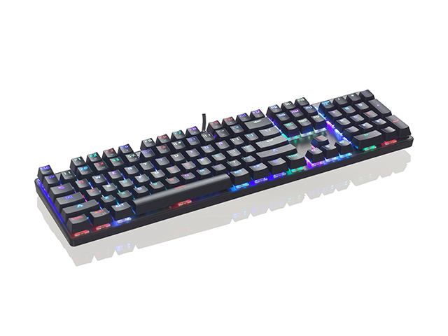 Motospeed CK104 Wired Mechanical Keyboard Black
