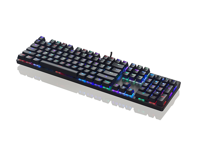 Motospeed CK104 Wired Mechanical Keyboard Black