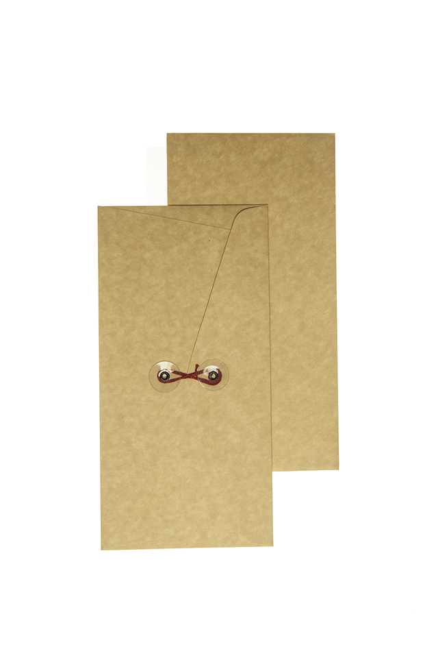 Click Document Envelope 001 w/String Kraft 5x10 5s