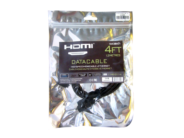 Nuvostech Premium HDMI Cable 11HD-011-4 4ft