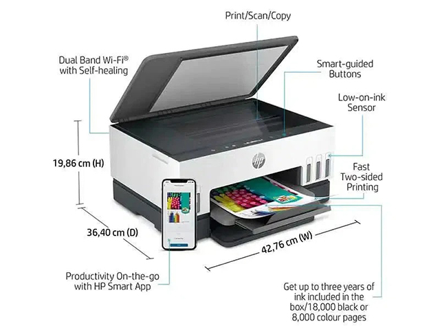  HP Smart Tank 670 All-In-One Ink Tank Printer