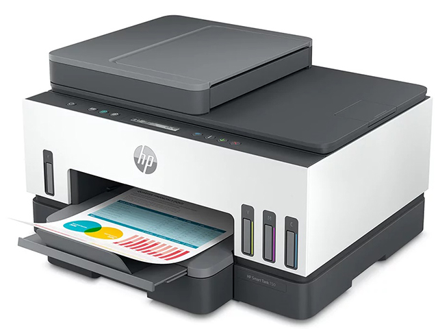  HP Smart Tank 750 Wi Fi Duplexer AIO Ink Tank Printer