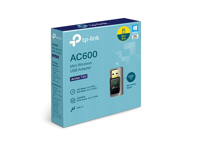 TP-Link Archer T2U AC600 Wireless Dual Band USB Adapter