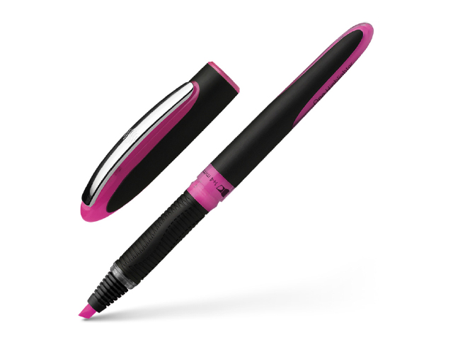 Schneider One Highlighter 1+4mm Pink