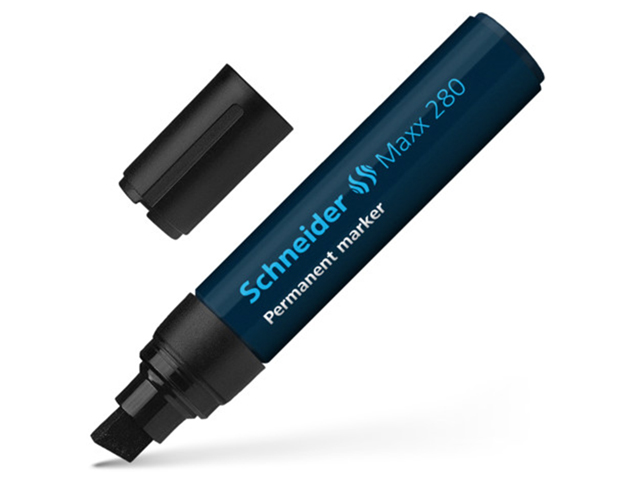 Schneider Maxx 280 Permanent Marker 4+12mm Black 