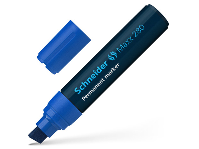 Schneider Maxx 280 Permanent Marker 4+12mm Blue 