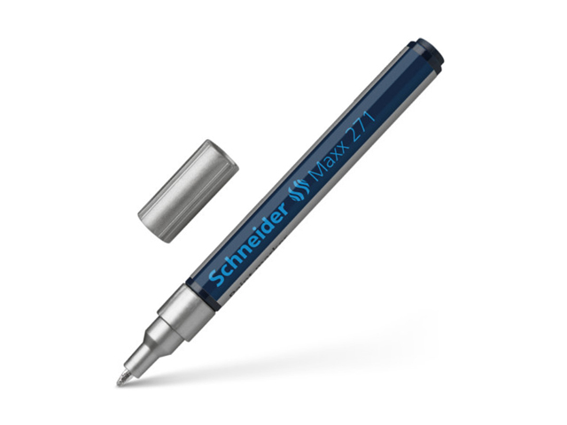 Schneider Maxx 271 Paint Marker #127154 1-2mm Silver
