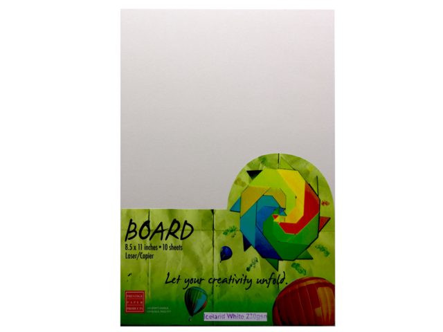 Prestige Iceland Specialty Paper White 230gsm LTR 10s