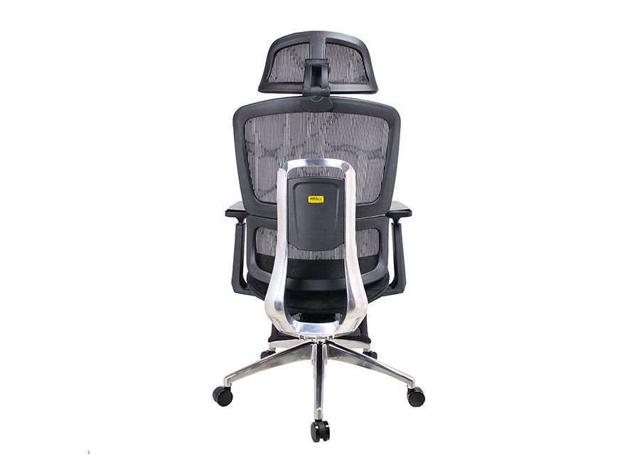 Executive Chair L97 Mesh with Footrest Black