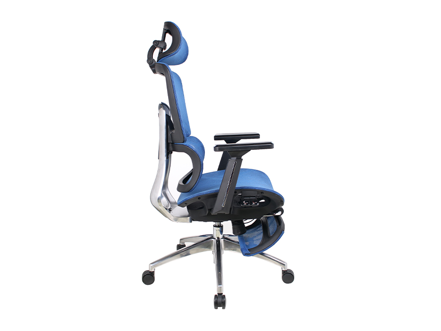Executive Chair L97 Mesh with Footrest Blue