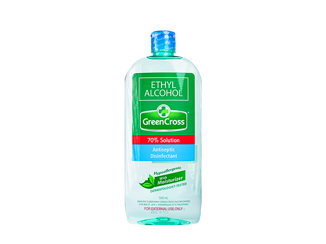 Green Cross 70% Ethyl Alcohol with Moisturizer 500ml