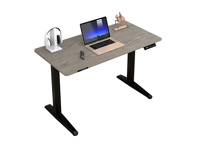 Sit/Stand Height-Adjustable Desk LT202D GGrey