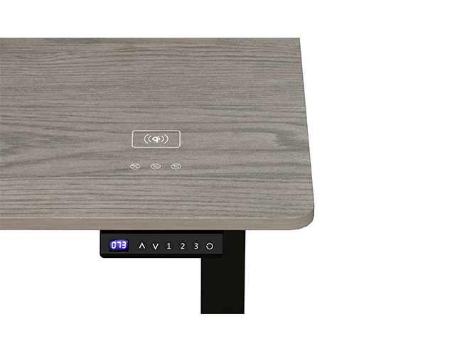 Sit/Stand Height-Adjustable Desk LT202D GGrey