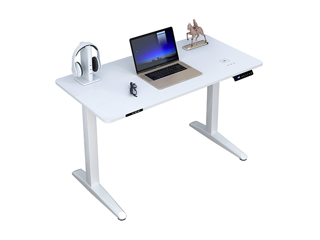 Sit/Stand Height-Adjustable Desk LT202D White