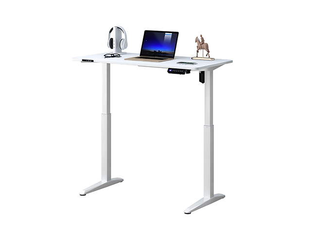 Sit/Stand Height-Adjustable Desk LT202D White