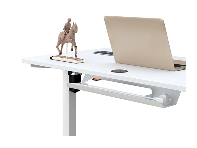 Sit/Stand Height-Adjustable Desk LT202D White