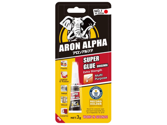 Aron Alpha Original Super Glue Liquid 3g