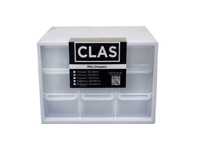 Clas Mini Drawers 9D 170x110mm