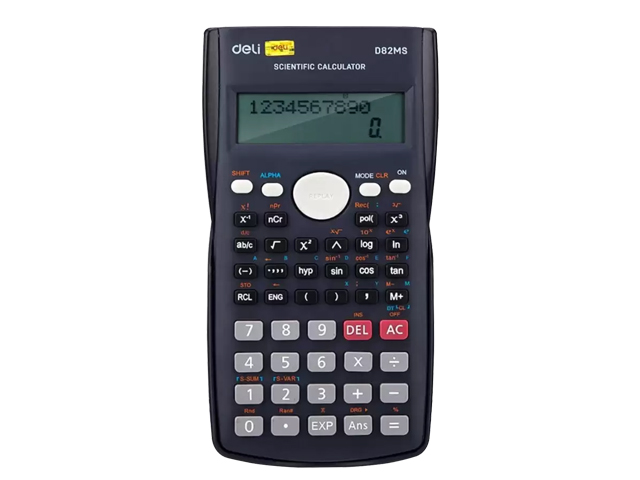 Deli D82MS Scientific Calculator