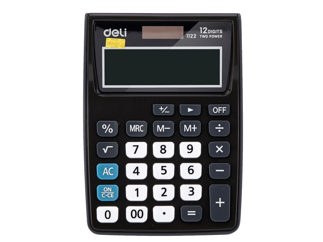 Deli 1122 Standard Calculator 