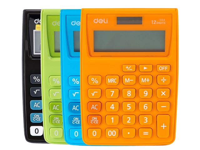 Deli 1122 Standard Calculator 