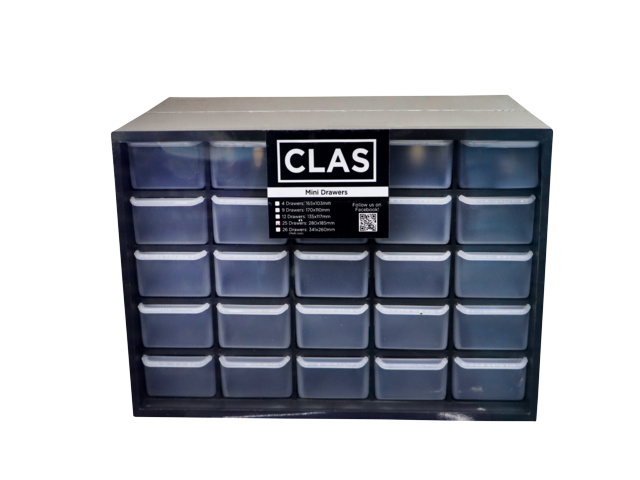 Clas Mini Drawers 25D 280x185mm