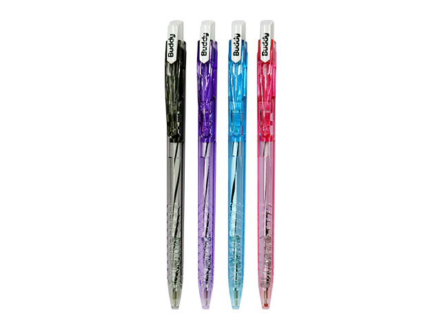 Flexoffice Buddy Retractable Pen FO-GELB021 Black