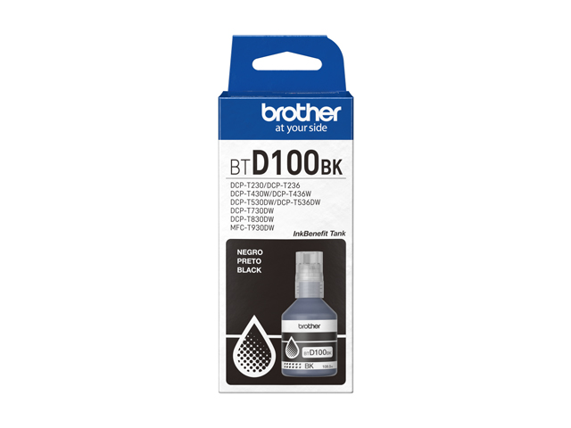 Brother BTD100BK Ink Bottle Black