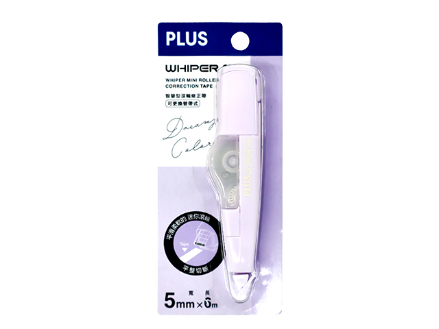 Plus Whiper MR Correction Tape WH-615 Pastel Assorted