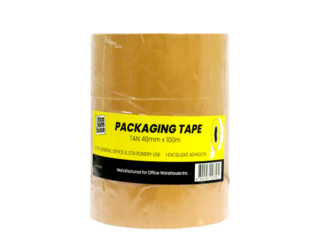 Office Warehouse Packaging Tape 48mmx100m 3s