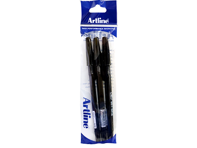 Artline SG-1 Ballpen Kit 3s Black