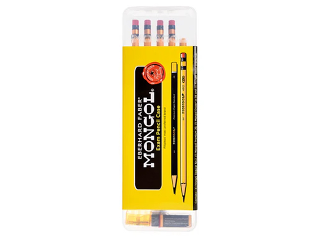 Mongol Exam Pencil Case Set