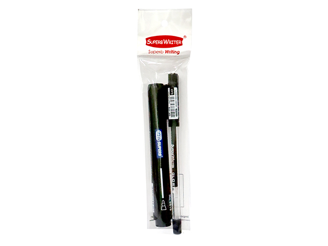 Superb Permanent Marker and Gel Pen GP-115 Value Pack 2s