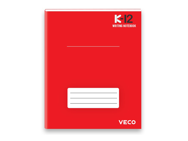 Veco K-12 Writing Notebook 80 Leaves