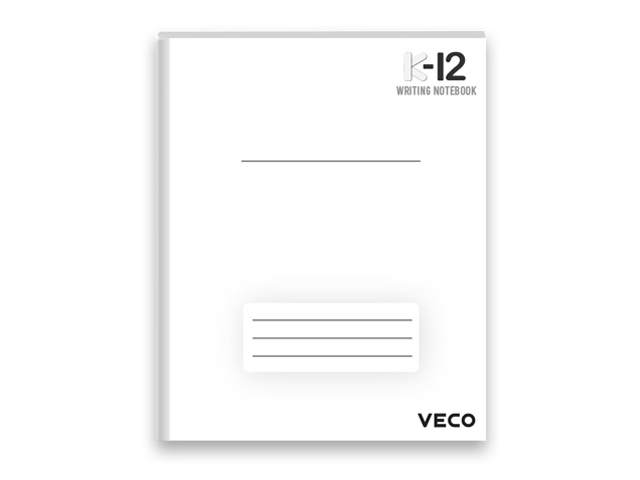 Veco K-12 Writing Notebook 80 Leaves